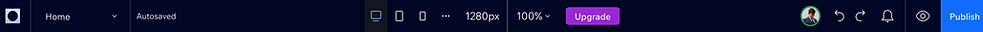 top bar wix studio png