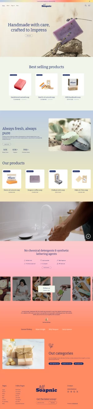 Tocdemo099跨境商城独立站 PC Home